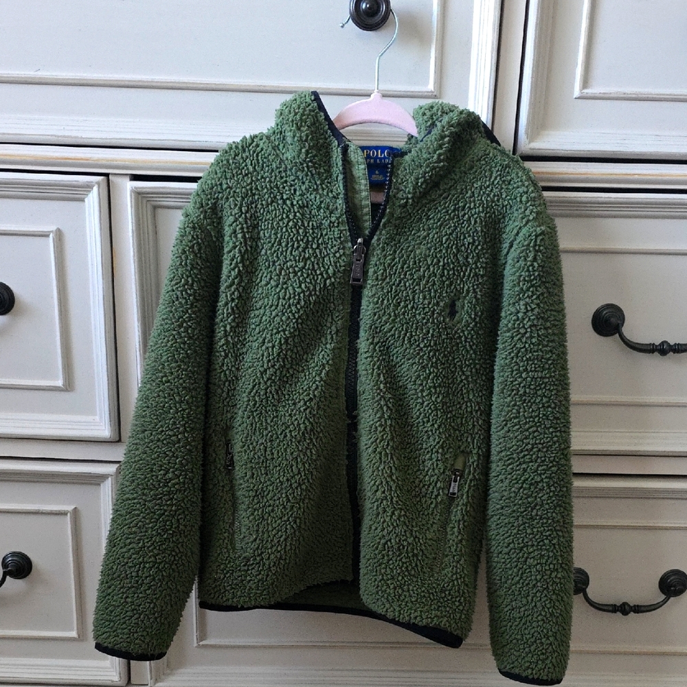 Polo by Ralph Lauren Kids Green Fleece Jacket